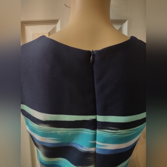 Connected Apparel women's size 6 stripes sleeveless dress - Picture 7 of 10